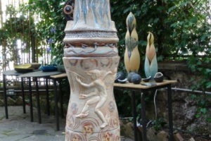 scultura a bassorilievo e neriage
