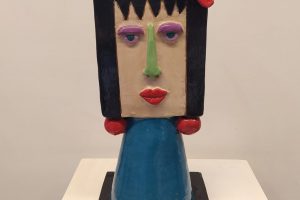 Realizzazione a sfoglie e colombini. Ingobbi colorati. € 180